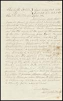 Land deed from Charles W. Boteler to Charles H. Wiltberger, October 13, 1836
