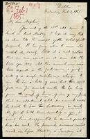 Letter from J. Hamilton (James Stephens), February 1, 1865