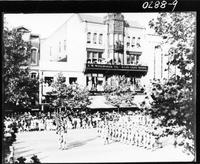 Draft parade in honor of the selective draft men, headed by President Wilson