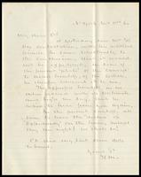 Letter to Jehiel Brooks, November 2, 1864